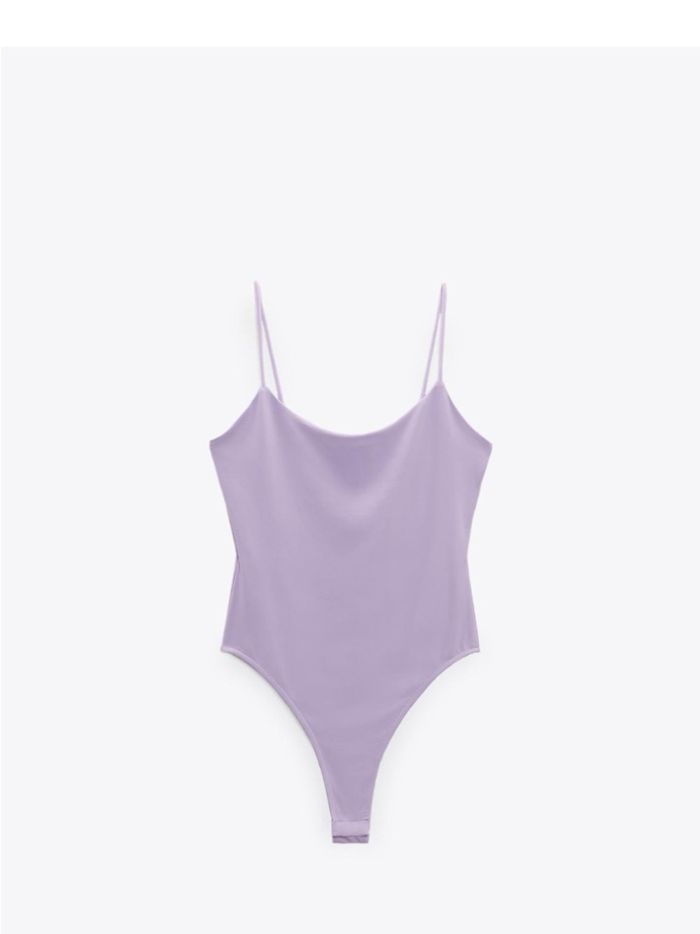 Lilac Strappy Bodysuit